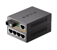 百兆1光4電單模單纖一對裝 勝為SC光纖收發(fā)器 20Km BGHB214AB